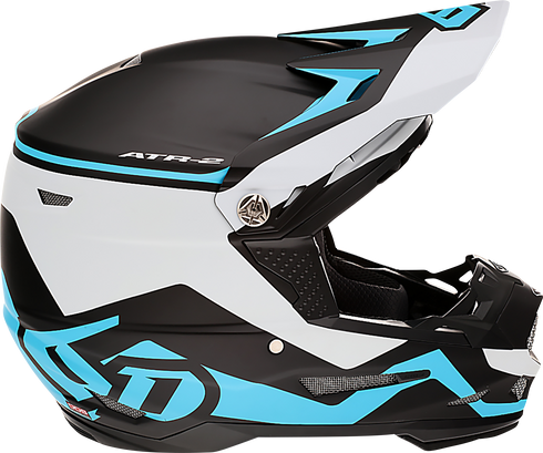 6D HELMETS ATR-2 Offroad Helmet - Drive - Cyan - XS 12-2724