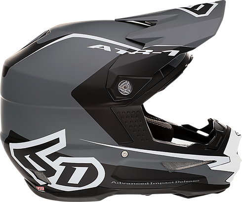 6D HELMETS ATR-1 Offroad Helmet - Stealth - White - Small 10-4615