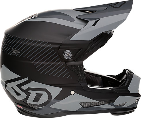 6D HELMETS ATR-2Y Offroad Helmet - Fusion - Black - Small 11-6400