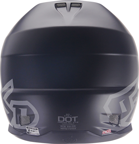 6D HELMETS ATR-1 Offroad Helmet - Matte Black - 2XL 10-3709