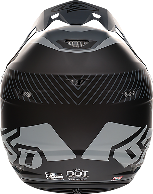 6D HELMETS ATR-2Y Offroad Helmet - Fusion - Black - Small 11-6400