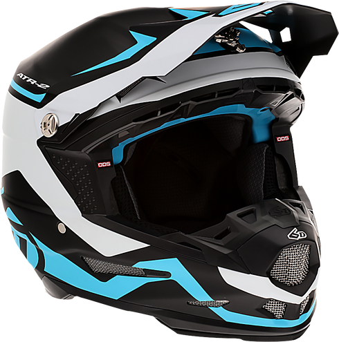 6D HELMETS ATR-2 Offroad Helmet - Drive - Cyan - Large 12-2727