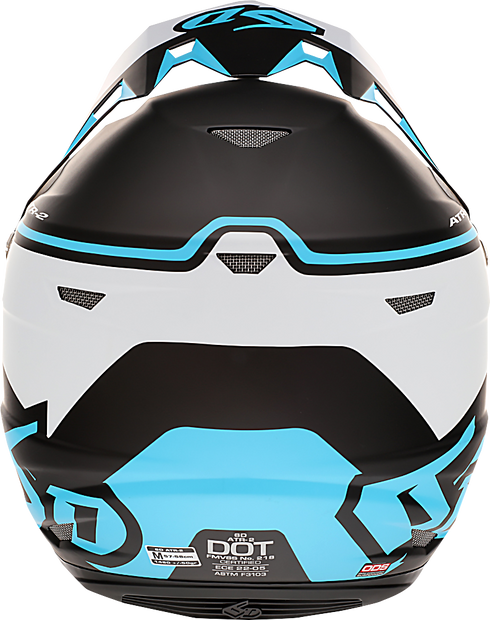 6D HELMETS ATR-2 Offroad Helmet - Drive - Cyan - 2XL 12-2729