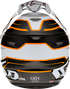 6D HELMETS ATR-2 Offroad Helmet - Phase - White/Orange - Small 12-2825