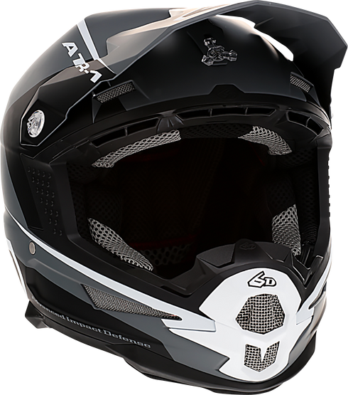 6D HELMETS ATR-1 Offroad Helmet - Stealth - White - XS 10-4614