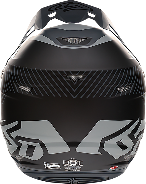6D HELMETS ATR-2 Offroad Helmet - Fusion - Black - XL 12-2908