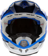 6D HELMETS ATR-2 Offroad Helmet - Fusion - Blue - XS 12-2924