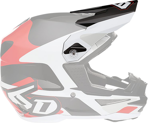 6D HELMETS ATR-1 Visor - Apex - Red 72-3730