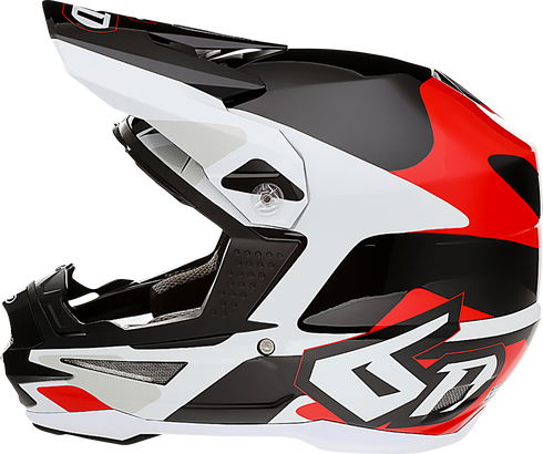 6D HELMETS ATR-1 Offroad Helmet - Apex - Red - Small 10-4535