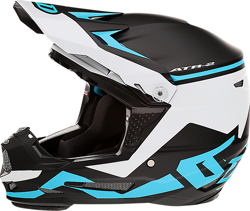 6D HELMETS ATR-2Y Offroad Helmet - Drive - Cyan - Small 11-6300