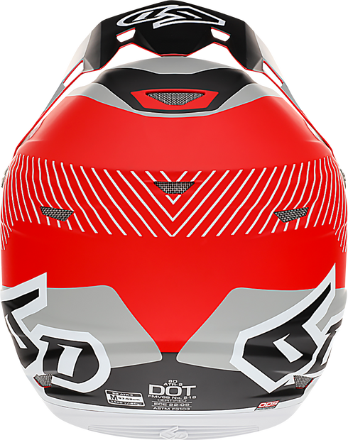 6D HELMETS ATR-2 Offroad Helmet - Fusion - Red - 2XL 12-2939