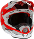 6D HELMETS ATR-2 Offroad Helmet - Fusion - Red - XS 12-2934