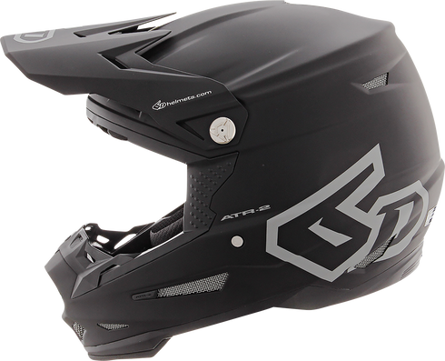 6D HELMETS ATR-2 Offroad Helmet - Matte Black - Small 12-0505