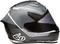 6D HELMETS ATS-1R Motorcycle Full Face Helmet - Alpha - Silver - 2XL 30-0589