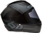6D HELMETS ATS-1R Motorcycle Full Face Helmet - Wyman - Black/Gray - 2XL 30-0709