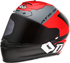 6D HELMETS ATS-1R Motorcycle Full Face Helmet - Wyman - Red/Gray - 2XL 30-0739