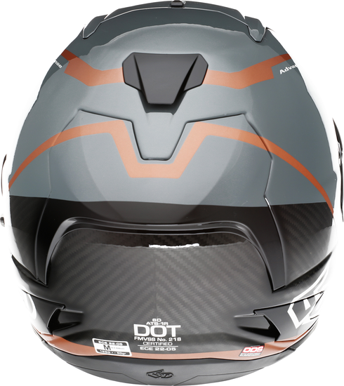 6D HELMETS ATS-1R Motorcycle Full Face Helmet - Alpha - Bronze - XL 30-0578