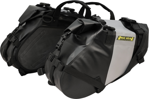 NELSON RIGG Hurricane Dual Sport Saddlebags - Black/Gray SE-4014