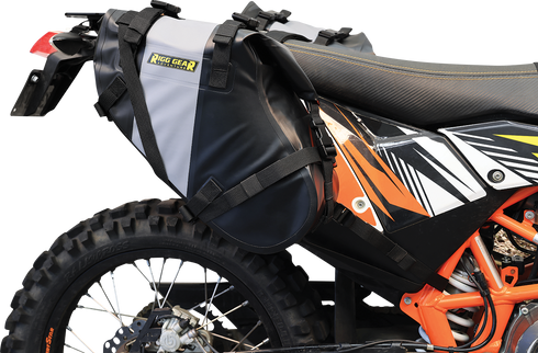 NELSON RIGG Hurricane Dual Sport Saddlebags - Black/Gray SE-4014