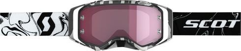 SCOTT Prospect Amplifier Goggle - Marble Black/White - Rose Works Lens 285536-7082352