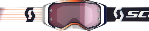 SCOTT Prospect Amplifier Goggle - Blue/White - Rose Works Lens 285536-1006352