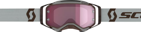 SCOTT Prospect Amplifier Goggle - Gray/Brown - Rose Works Lens 285536-7430352