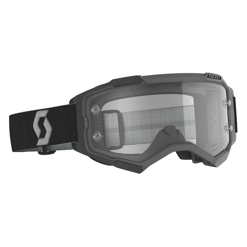 SCOTT Fury Goggle - Black/Gray - Clear Works Lens 274514-1001113