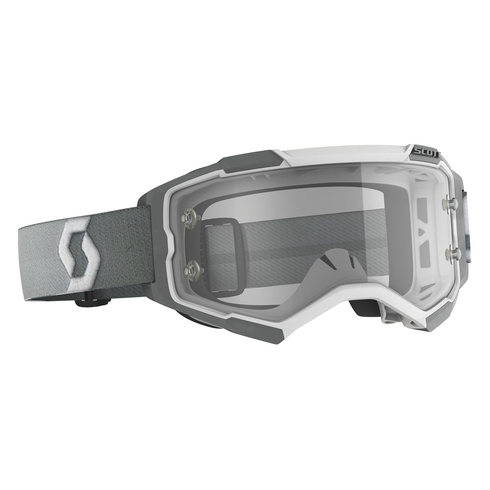 SCOTT Fury Goggle - White/Gray - Clear Works Lens 274514-1039113