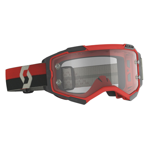 SCOTT Fury Goggle - Red/Black - Clear Works Lens 274514-1018113