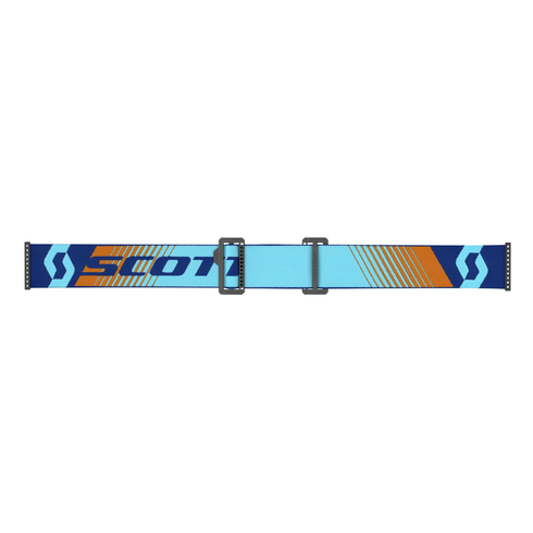 SCOTT Split OTG Goggle - Royal Blue/Orange - Clear Works 285537-7436113
