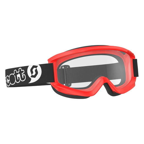 SCOTT Youth Agent Goggle - Red - Clear Works Lens 272839-0004043