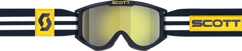 SCOTT 89X Era Goggle - Blue/White - Yellow Chrome Lens 411703-1006179