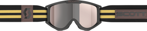 SCOTT 89X Era Goggle - Black/Beige - Silver Chrome Lens 411703-1098015