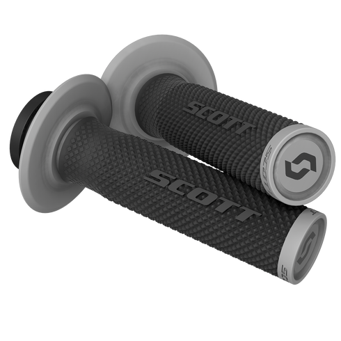 SCOTT SX II Lock-On Grip and Cam Set - Black/Gray 292452-1001222