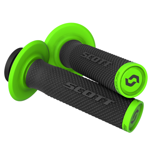 SCOTT SX II Lock-On Grip and Cam Set - Black/Green 292452-1043222
