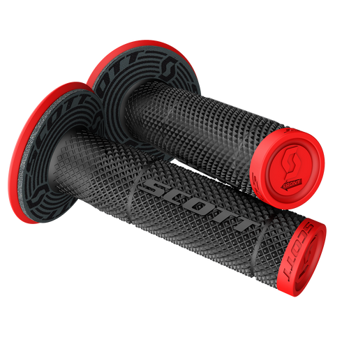 SCOTT SX II + Donut Grips - Red/Black 219624-4959