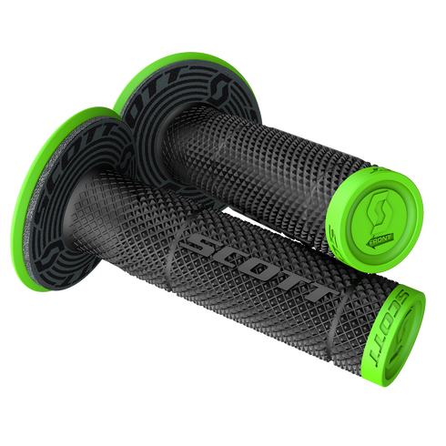 SCOTT SX II + Donut Grips - Green/Black 219624-4376