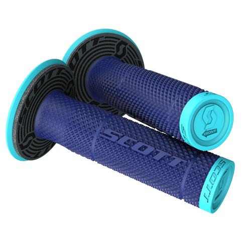 SCOTT SX II + Donut Grips - Blue/Blue 219624-6012