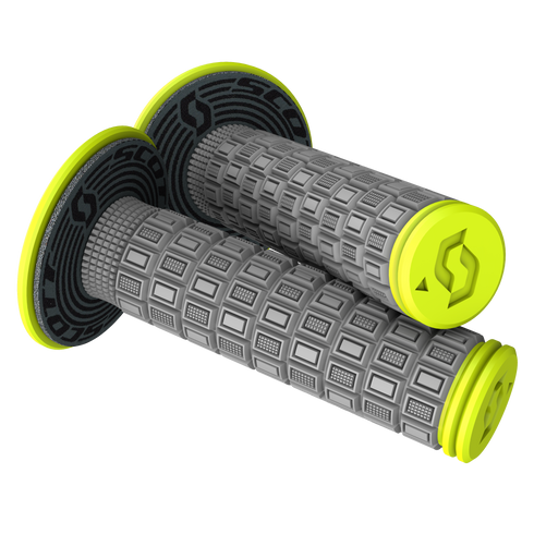 SCOTT Mellow + Donut Grips - Gray/Yellow 269305-5776