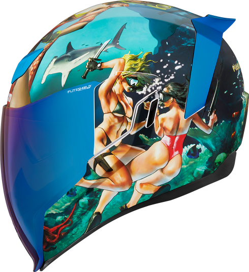 ICON Airflite* Helmet - Pleasuredome 4 - Blue - Small 0101-15001