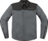 ICON Upstate Canvas CE Jacket - Gray - 2XL 2820-6245