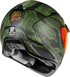 ICON Domain* Helmet - Tiger's Blood - Green - Large 0101-14926
