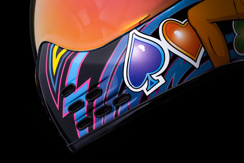 ICON Domain* Helmet - Lucky Lid 4 - Red - 3XL 0101-14957