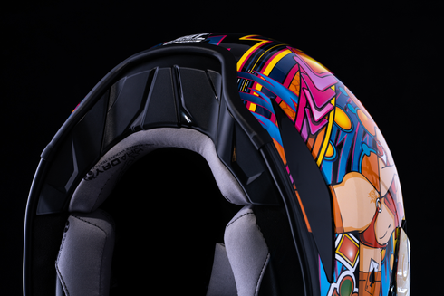 ICON Domain* Helmet - Lucky Lid 4 - Red - 2XL 0101-14956