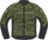 ICON Hooligan CE Tigersblood Jacket - Green - Small 2820-6152