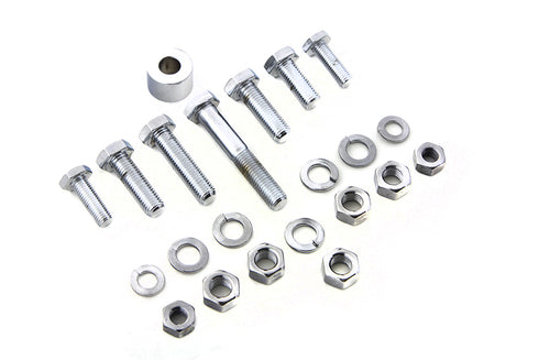 Colony Exhaust System Mounting Bolt Kit Chrome - 2719-22