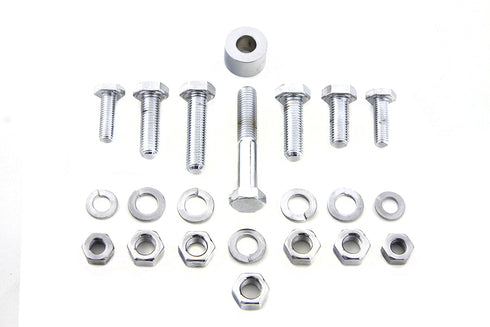 Colony Exhaust System Mounting Bolt Kit Chrome - 2719-22