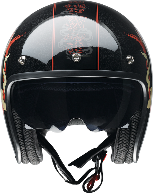 Z1R Saturn Helmet - Devilish - Gloss Black/Red - Large 0104-2879
