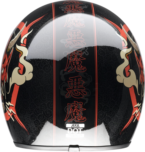 Z1R Saturn Helmet - Devilish - Gloss Black/Red - 2XL 0104-2881