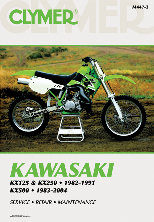CLYMER Manual - Kawasaki - KX CM4473